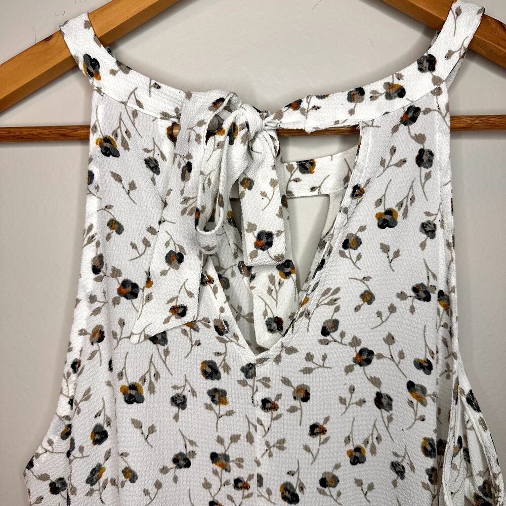 Altar'd State Floral Tiered Tie Back Tank Size Medium - Picture 5 of 8
